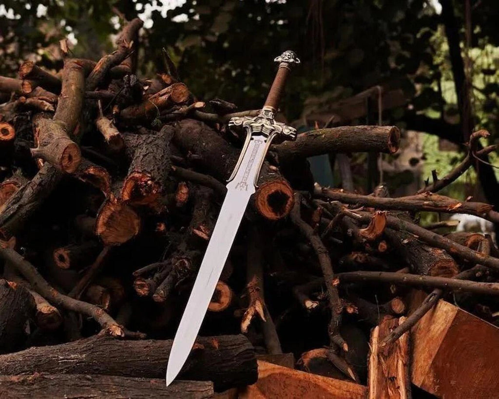 Antiquated Barbarian Warlord Sword Replica 39 Inch Full Tang - Lavish Blade