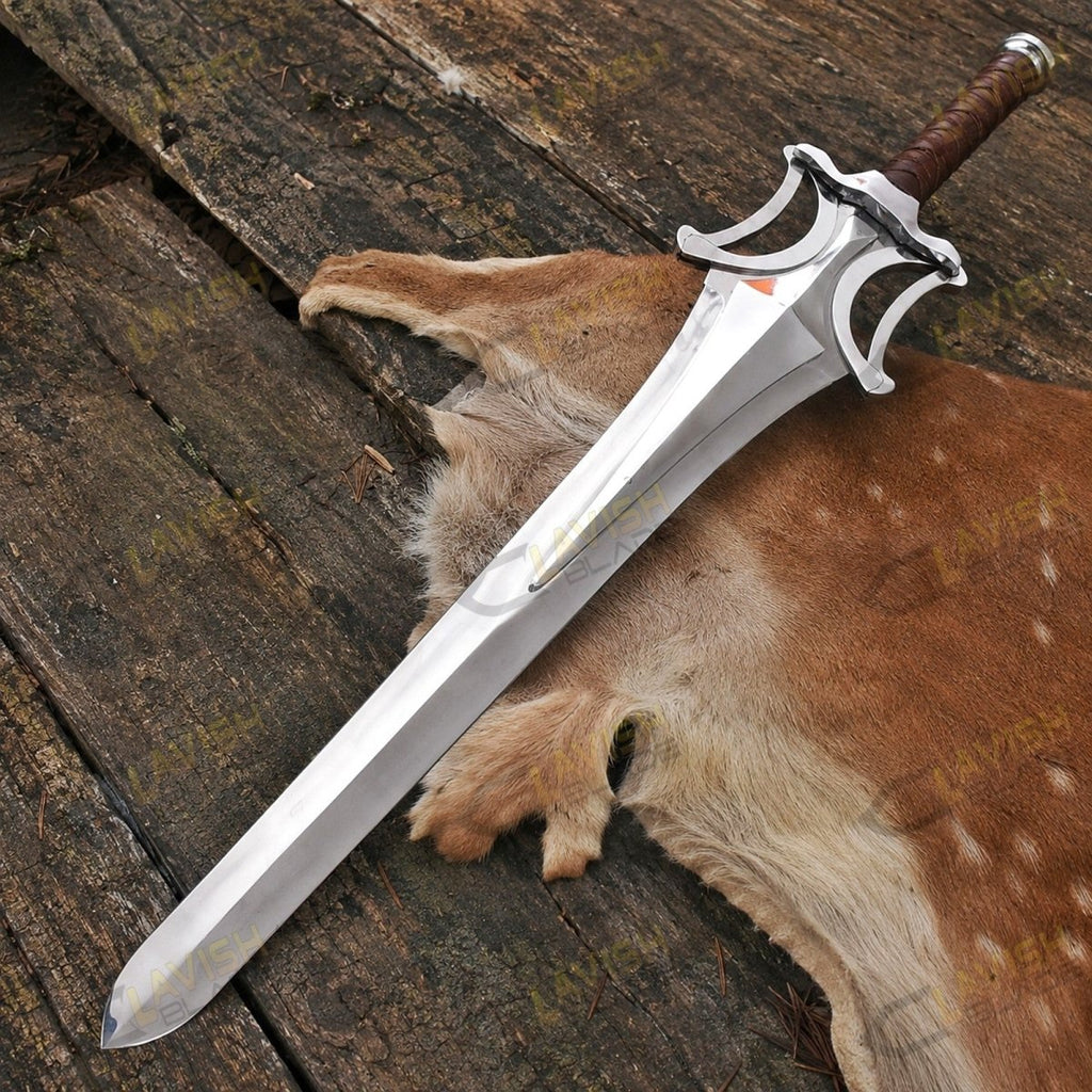 Champion's Power Sword Replica 42 Inch Fantasy Sword with Sheath - Lavish Blade