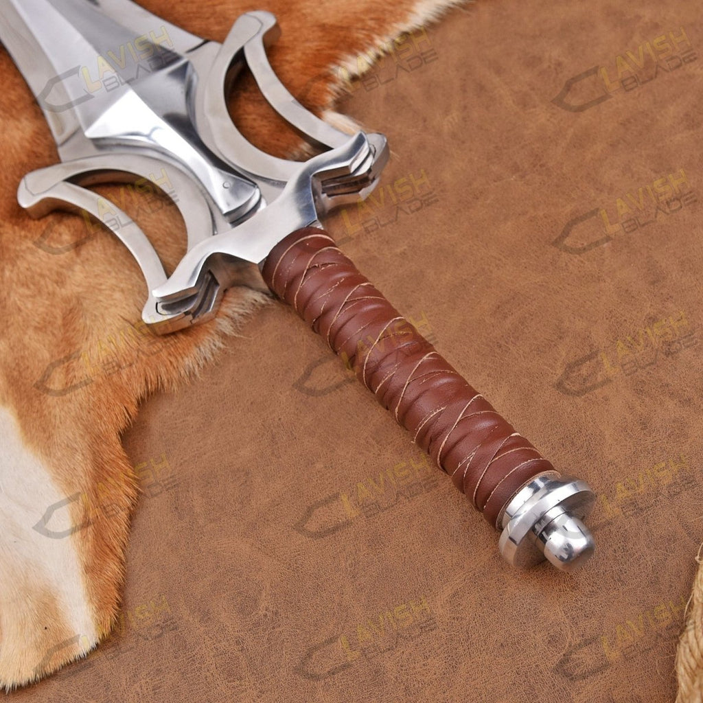 Champion's Power Sword Replica 42 Inch Fantasy Sword with Sheath - Lavish Blade