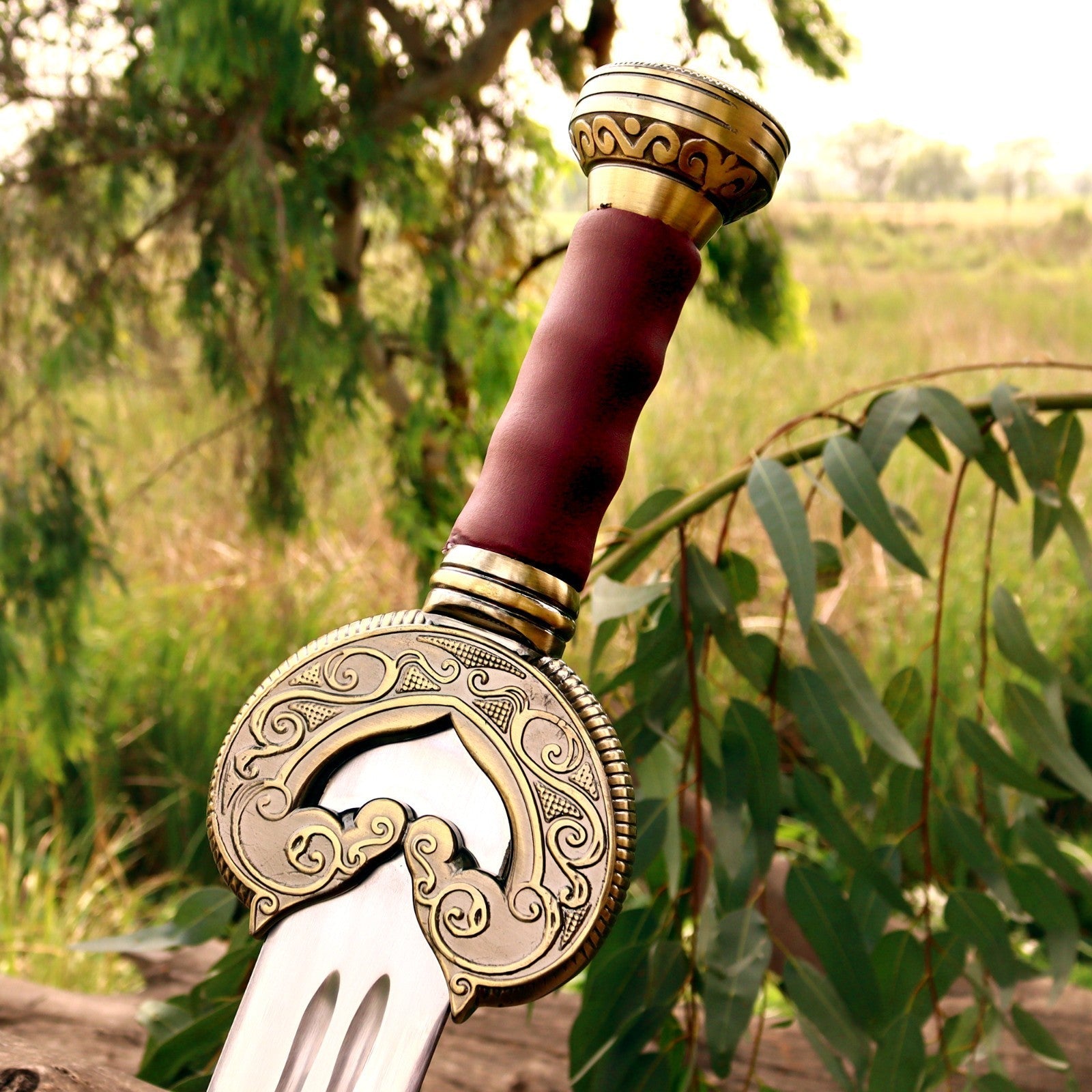 Horse-Lord Medieval Longsword Replica 37 Inch Collectible - Lavish Blade
