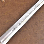 Knights Templar Crusader Sword Replica 38 Inch with Leather Scabbard - Lavish Blade