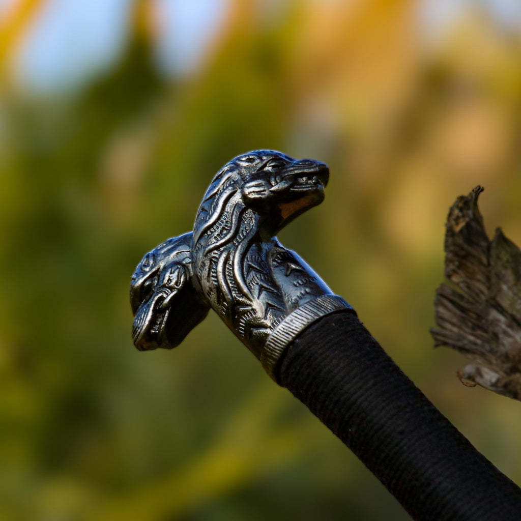 Monster Hunter's Steel Longsword Replica 40 Inch Carbon Steel with Scabbard - Lavish Blade
