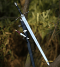 Ranger's Black Longsword Replica 44 Inch with Hidden Companion Knife - Lavish Blade