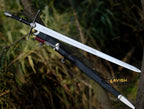 Ranger's Black Longsword Replica 44 Inch with Hidden Companion Knife - Lavish Blade