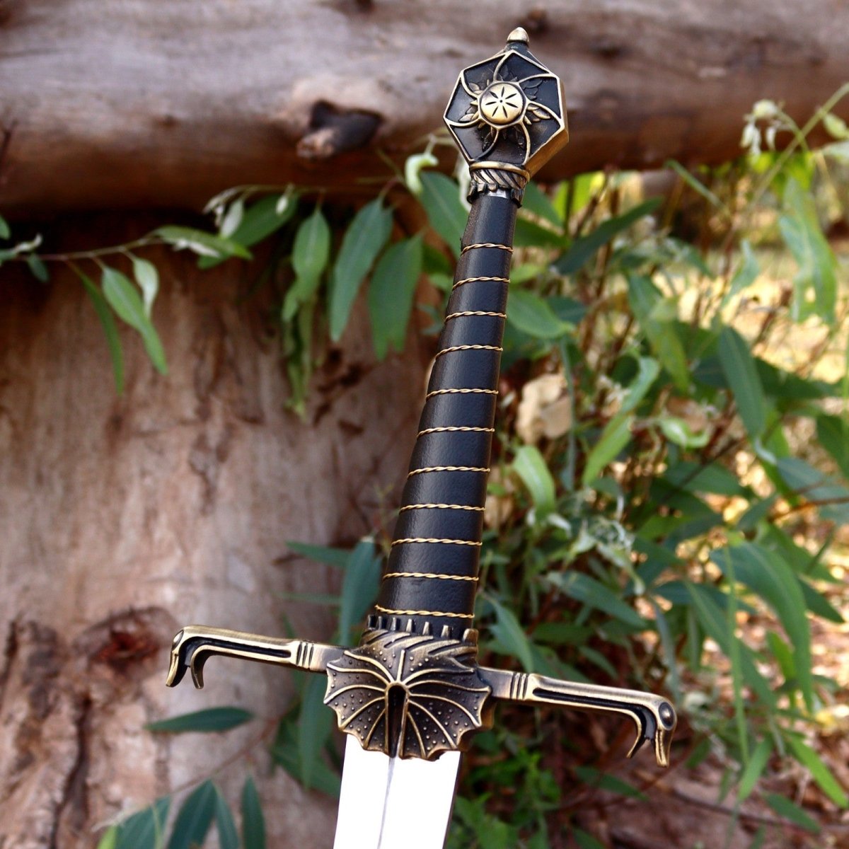 Slender Dragon Longsword Replica 32 Inch Full Metal Cosplay Sword