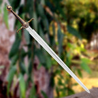 Slender Dragon Longsword Replica 32 Inch Full Metal Cosplay Sword