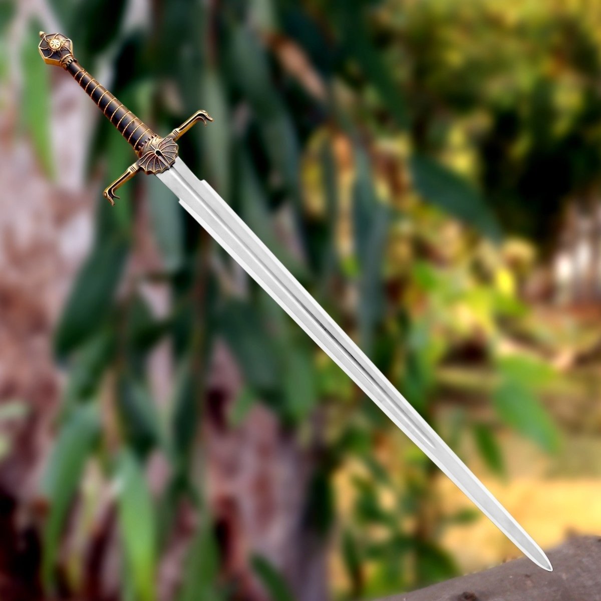 Slender Dragon Longsword Replica 32 Inch Full Metal Cosplay Sword