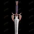 Sword of Darkness Replica 37 Inch Stainless Steel with Wall Plaque - Lavish Blade