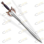 Sword of Darkness Replica 37 Inch Stainless Steel with Wall Plaque - Lavish Blade