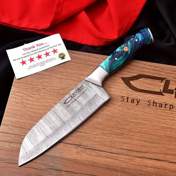 Handmade Damascus Steel Chef Knife Hand Forged Damascus Knife by Lavish Blade