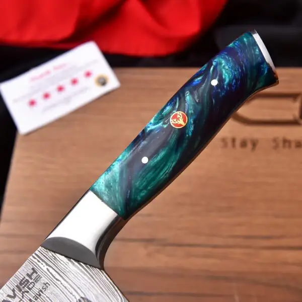 Handmade Damascus Steel Chef Knife Hand Forged Damascus Knife by Lavish Blade
